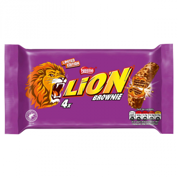 Nestle Lion Bar Brownie 4 pack 