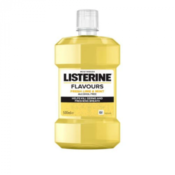 Listerine Fresh Lime & Mint Mouthwash 500ml