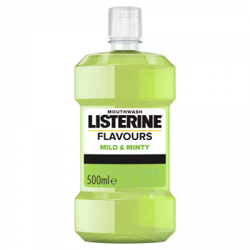 Listerine Mild & Minty Mouthwash 500ml