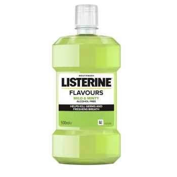 Listerine Mild & Minty Mouthwash 500ml