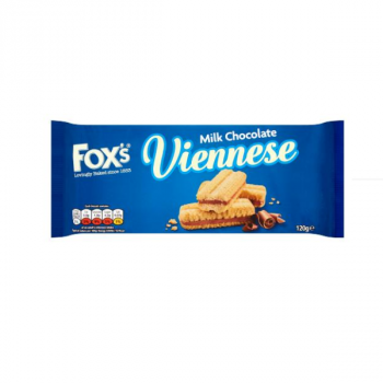 Fox's Milk Chocolate Viennese 120g