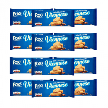 Fox's Milk Chocolate Viennese 12 x 120g