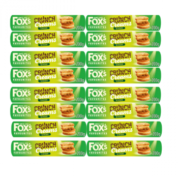 Fox's Favourites Crunch Creams Ginger 16 x 200g