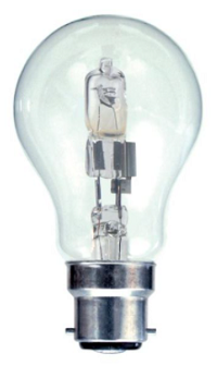 Luminizer Halogen Classic Eco G45 B22 42w Light Bulb