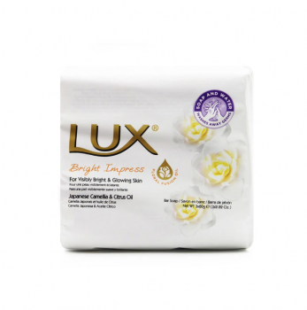 Lux Soap Bars Bright Impress 3x 80g