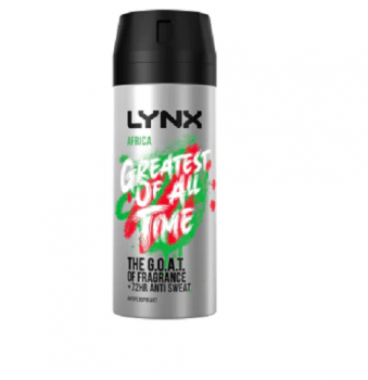Lynx Africa Antiperspirant Deodorant Spray 150ml 