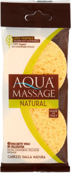 Aqua Massage Natural - Face Pads 2pcs