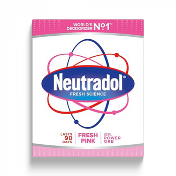 Neutradol Gel Power Orb Odour Destroyer Fresh Pink