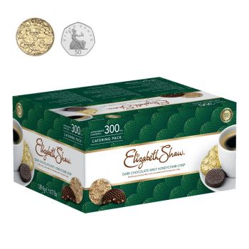 Elizabeth Shaw Dark Chocolate Mint Honeycomb Crisp 1.89kg (Pack of 300 Singles)