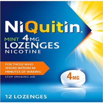 NiQuitin Mint Lozenges 4mg, 12 Pack