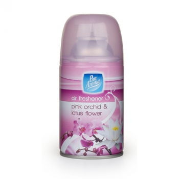 Pan Aroma Air Freshener Automatic Refill Pink Orchid & Lotus Flower 250ml 