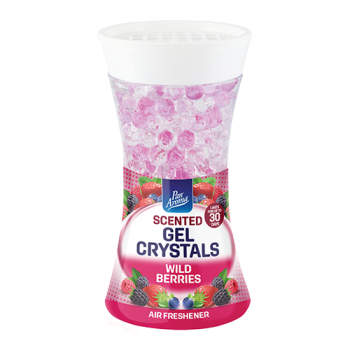 Pan Aroma Scented Crystals Wild Berries Stand Up Air Freshener 150g