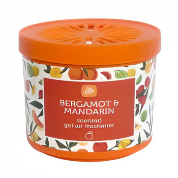 Pan Aroma Scented Gel Air Freshener - Bergamot & Mandarin