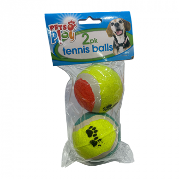 Pets Play Tennis Balls 2 Pack