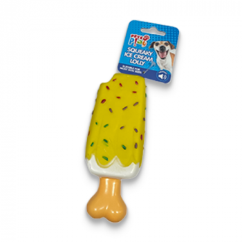Pets Play Squeaky Ice Cream Lolly