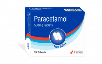 Flamingo Paracetamol 500mg Caplet Tablets 16 Pack