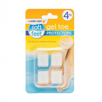 Masterplast Soft Gel Toe Protectors 4 Pack