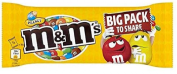 Peanut Chocolate M&M's Big Pack To Share 70g