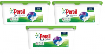 Persil Bio 3 in 1 Laundry Washing Capsules 3 x 26 Washes