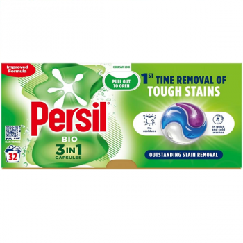 Persil Bio 3 in 1 Washing Capsules 32 Washes