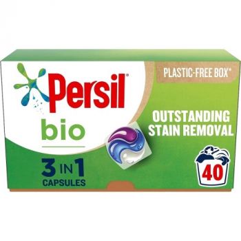 Persil Bio 3 in 1 Washing Capsules, 40 Wash