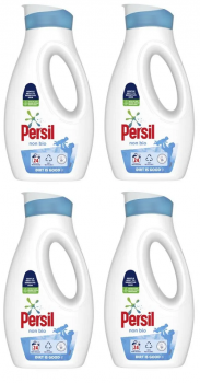 Persil Non-Bio Laundry Washing Liquid Detergent - 4 x 648ml