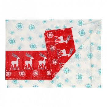 Giftmaker Christmas Plastic Table Cloth