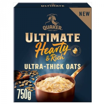 Quaker Ultimate Hearty & Rich Ultra - Thick Oats 750g