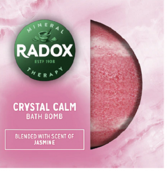 Radox Crystal Calm Bath Bomb With Jasmine Scent 200g