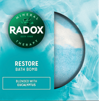 Radox Restore Bath Bomb With Eucalyptus Scent 200g