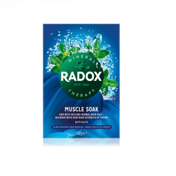 Radox Mineral Muscle Soak Bath Salts 400g 