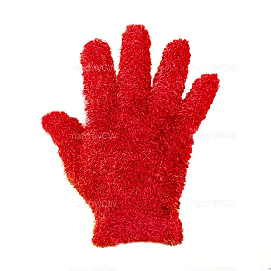 Women's Thermal Feather Magic Gloves (Red)