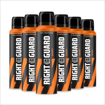 Right Guard Anti-Perspirant Deodorant - Sport - 6x250ml
