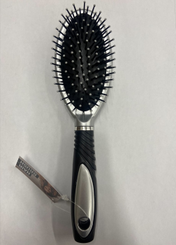 UBL Metallic Oval Flat Head Hair Brush