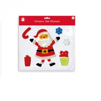 Giftmaker Window Gel Sticker - Santa