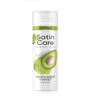 Venus Satin Care Sensitive Avocado Twist Shaving Gel 200ml