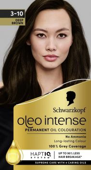 Schwarzkopf Oleo Intense 3-10 Deep Brown Permanent Hair Dye
