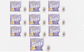 Little Duck So Soft Classic Comfort Toilet Rolls 3 Ply 10 x 4 Pack = 40 Rolls