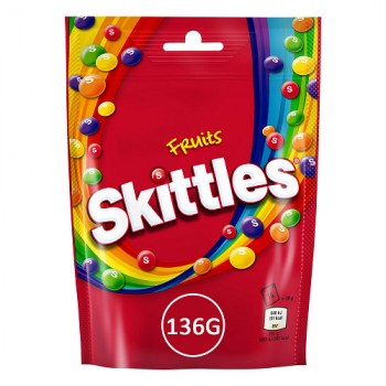 Skittles Fruits Sweets 136g