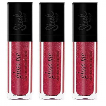 Sleek Make Up Gloss Me Lip Cream 6ml Maria Maria (x3 Sticks)