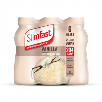 Slimfast Vanilla Flavour Balanced Meal Shake (6x 325ml)