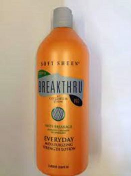 Soft Sheen Step 4 Breakthru Anti-Breakage Everyday Moisturising Strength Lotion Shampoo 1L