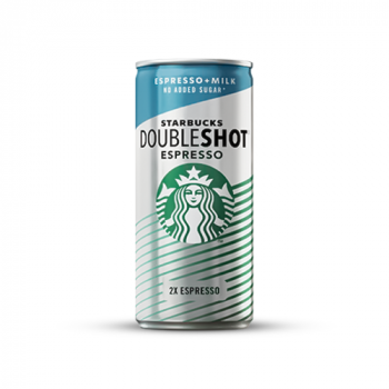 Starbucks Doubleshot Espresso No Added Sugar Iced Coffee Drink 200ml