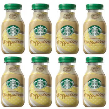 Starbucks Frappuccino Vanilla Coffee Drink (8x 250ml)