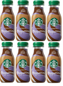 Starbucks Frappuccino Creamy Mocha Delight Bottle Drink (8x 250ml)