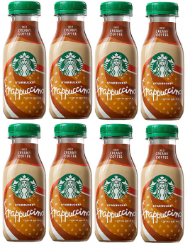 Starbucks Frappuccino Sweet Creamy Coffee Bottled Drink (8 x 250ml)