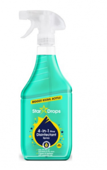 Stardrops 4 in 1 Pine Disinfectant Spray 850ml