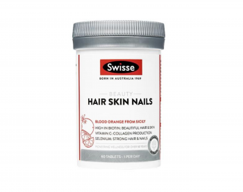 Swisse Beauty Hair Skin Nails Vitamins 60x Tablets