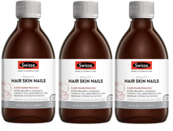 Swisse Beauty Hair, Skin & Nails Liquid Supplement 3x300ml