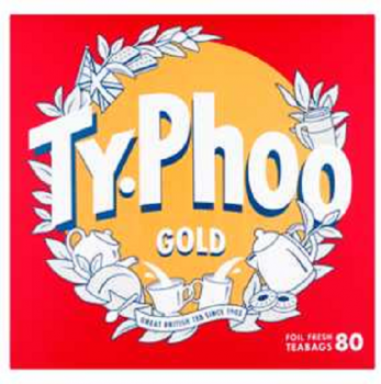 Typhoo Foil Fresh Tea Bags - 80 Pack